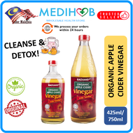 [DETOX] ORGANIC Apple Cider Vinegar Radiant (425ml/750ml) [New Zealand] [Halal] 有机苹果醋 Cuka Epal Organik