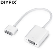 DIYFIX Apple 30pin เป็น VGA HDMI DVI Adapter สำหรับ iPhone 4 /Ipad 1 /Ipad 2