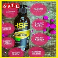 Syampoo hair Shampoo alovera organic HSF NATURAL syampu rambut treatment dandruff kelemumur hair fall set rawatan rambut