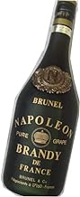 ブランデー古酒 特級表示 ブルネル ナポレオン ブランデー 40度 700ml 限定品 BRUNEL NAPOLEON 30年以上前の商品です。