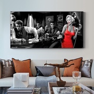 Art Poster James Dean Marilyn Monroe Elvis Presley Canvas Pictures Posters and Wall Art Prints for Living Room Only Picture Core