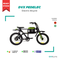 [1 Free Spare Battery] DVX Pedelec EBike E-Bike Electric Bike Bicycle 20 Inch | 36V 7AH | LTA Approved | Outdoor Cycling | SG Ready Stock