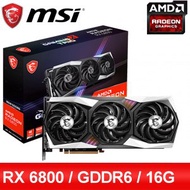 MSI 微星 Radeon RX 6800 GAMING X TRIO 16G 顯示卡