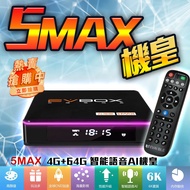 【EVBOX 易播】2020年最新第五代頂規旗艦機 5 MAX AI語音聲控(EVPAD 機上盒 網路 6k 安博 普視 夢想)