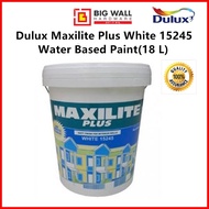 Dulux Maxilite Plus White 15245 White Suitable Interior Wall &amp; Ceiling Water Based Paint (18L)
