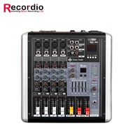 GAX-ML4 Professional 4-Channel Audio Mixer Powerful 16 DPS Effect BT DJ Audio Mixer With USB Switch For Karaoke Stage KTV