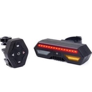 無線搖控自行車尾燈 LED方向燈(腳踏車燈/USB充電/內建電池)