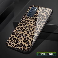 Softcase Glass Kaca OPPO RENO 6 4G/ RENO 6 5G - J53 - Casing Hp - Pelindung hp OPPO RENO 6 4G/ RENO 6 5G - Case Handphone - Pelindung Handphone - OPPO RENO 6 4G/ RENO 6 5G