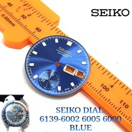 SEIKO CHRONOGRAPH AUTOMATIC 6139 POGUE Blue Dial Super Lume