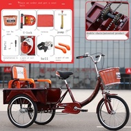 New Elderly Tricycle Elderly Pedal Car Small Bicycle Adult Bicycle Foldable Human Scooter