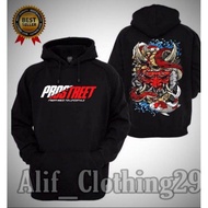 jaket sweater jumper hoodie PROSTREET KOHAKU bisa custom