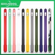 GOOJODOQ Protective Case for Apple Pencil 1 Non-Slip Stylus Pen Case Soft Silicone for iPad Pencil 1 Gen Protective Cases Tablet Touch Screen Pen Cover