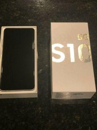 New Samsung Galaxy S10 (5G) Single-SIM SM-G977B 256GB Silver Unlocked 4G