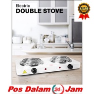 [READY STOCK]Portable Electric Double Cooking Stove Dapur Kembar Elektrik Mudah Alih