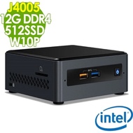 Intel 無線迷你電腦 NUC J4005/4G+8G/512SSD/W10P