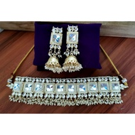Kundan choker necklace jewellery collection