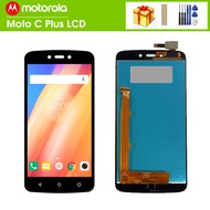 Layar 5.0 Inci untuk Motorola Moto C Plus CPlus XT1721 XT1722 XT1723 XT1724 Layar Sentuh Tampilan LCD Rakitan untuk LCD Moto C Plus