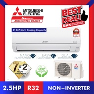 Mitsubishi Electric Mr.Slim Aircond 1HP / 1.5HP / 2HP / 2.5HP ( R32 ) Non-Inverter Aircond JR Series - JR10VF / JR13VF / JR18VF / JR24VF