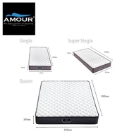 【SG STOCK】 Amour®  8 INCH Pocket Spring Mattress 10 Years Warranty