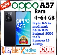 Oppo A57 ram 8 GB+64 GB garansi resmi oppo 1 tahun(IMEI terdaptar resmi)