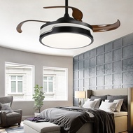 42-inch Invisible Fan Light Restaurant Ceiling Fan Light Nordic Living Room Household Fan Simple Bedroom Quiet Fan Chandelier