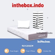 Kasur Springbed IN THE BOX 101 Ukuran 90-120x200/Kasur Busa/Spingbed/Murah/Bagus/Matras/Tempat Tidur