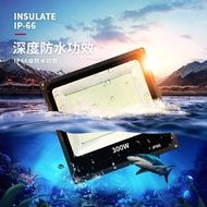 戶外燈 led投光燈戶外防水超亮大功率100W室外照明路燈探照燈廣告投射燈 JD 玩趣3C 喜迎新春
