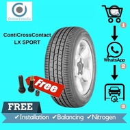 🕽☑225/65R17 - CONTINENTAL ContiCrossContact LX Sport (With Installation)