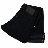 Trust Denim - Celana Denim Selvedge Accent Black Rainbow 502- Black Denim 13OZ