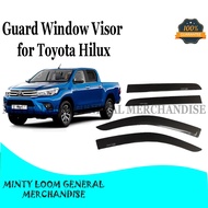 Toyota Hilux Conquest Window Door Rain Visor car car accessories