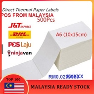 2000pcs Thermal Label Sticker | Thermal Sticker | a6 Thermal Paper | Thermal Printer Sticker | Thermal Printer Waybill