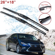 Car Wiper Blades for Lexus ES ES250 ES300h ES350 2013~2017 XV60 250 300h 350 Front Windscreen Wipers Car Accessories 2015 2016