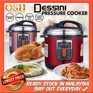 OSH DESSINI PRESSURE COOKER 6L &amp; 8L