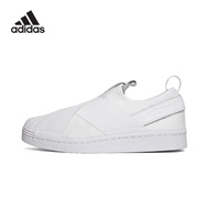 【ของแท้ ใหม่】Adidas Clover Superstar Slip On Mens and Womens รองเท้ากีฬา S81338 - สไตล์เดียวกันในห้างสรรพสินค้า