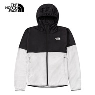 The North Face北面男款白色拼接防潑水防曬防風外套|49B25WH