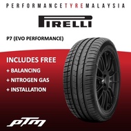 Pirelli P7 EVO Performance 17 18 inch Tyre (FREE INSTALLATION) Tayar Tire 215/45R17 225/65R17 235/50R18