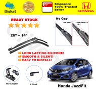 Genuine Silicon Wiper (For Honda Jazz/Honda Fit) GD/GE/GK - Also fit Shuttle Airwave, Mobilo Wipers