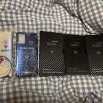 全新三星Note20叮噹手機2套連3張防偷窥曲面全屏鋼化膜
