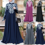 jubah muslimah 2021 dress women casual fashion baju raya murah plus size 5xl