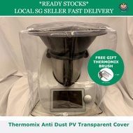 Thermomix Thick PVC Anti Dust transparent/Matt cover FOC Brush