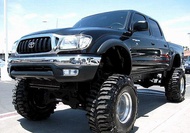 tacoma零件車pick-up壹箱半貨卡加高3吋ARB吉普車4X4藍哥吉星JEEP輪胎鋁圈