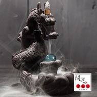 【開運方程式】祥龍吐珠紫砂倒流香(趨吉避凶)