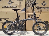 20" folding bike ODESSY SEVENTY 3.0 Basikal lipat alloy 16 speed