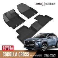3D 卡固立體汽車踏墊 TOYOTA Corolla Cross 2019~2023 油電版