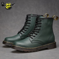 บริทิชมาร์ตินรองเท้า Dr ที่-Martens Air Wair 1460 Martin Boots Crusty คู่รองเท้าขนาด35-46รองเท้าหนังแท้ Unisex รองเท้าสำหรับทำงาน