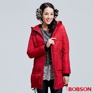 BOBSON 女款長版羽絨外套 (35110-16)