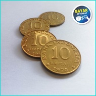Uang Kuno Koin Indonesia 10 Rupiah Tahun 1974 Dijamin Asli Murah Bergaransi Cocok Untuk Mahar