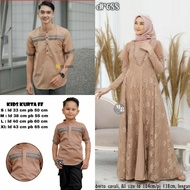 COUPLE GAMIS LEBARAN FAMILY/BAJU MUSLIM PASANGAN/BAJU COUPLE KELUARGA DAN ANAK/GAMIS BROKAT/KOKO KURTA/KOKO ANAK BY BBERKAH