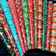 {5 Sheets Bundle} Wrapping Paper/ Gift Wrapper, Christmas/ X'mas/ Xmas