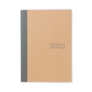 2022 Kraft paper Monthly planner Beige B6